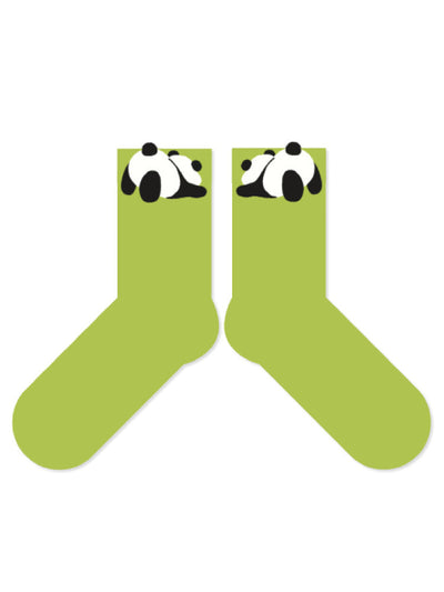 Fun and Cute Cartoon Pattern Cotton Socks