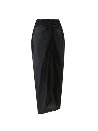 Black and White Bow One Piece Swimsuit Set