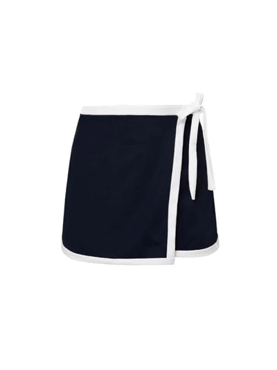 Cutout Black and White One-Piece Swimsuit