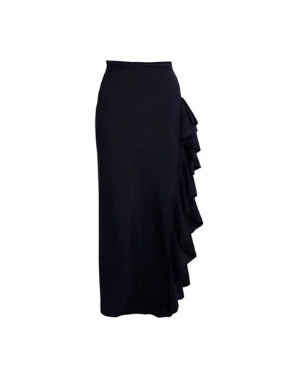 Colorblock Minimal One Piece Swimsuit Set