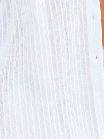 Striped Shirt Beach Cover Up Cutie Tunic