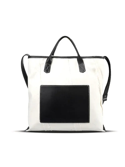 New Large-Capacity Canvas Tote Shoulder Bag
