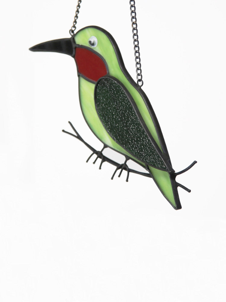 Green Hummingbird" Hanging Decoration
