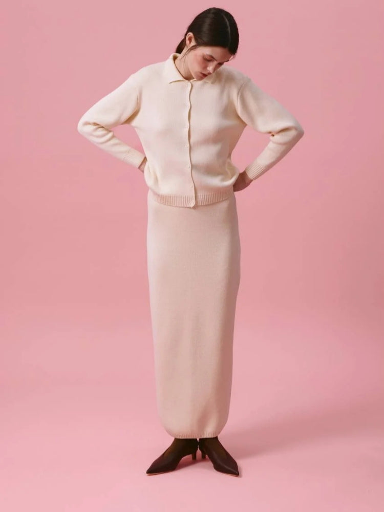 Casual Knit Dress Set