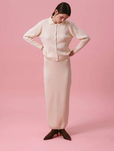 Casual Knit Dress Set