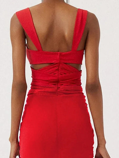 Floral Appliqué Swimsuit Set