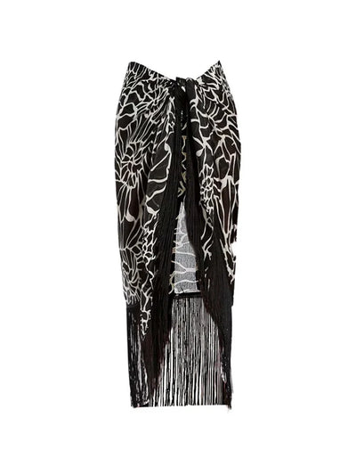 Reversible Ruffle Print Bikini Set