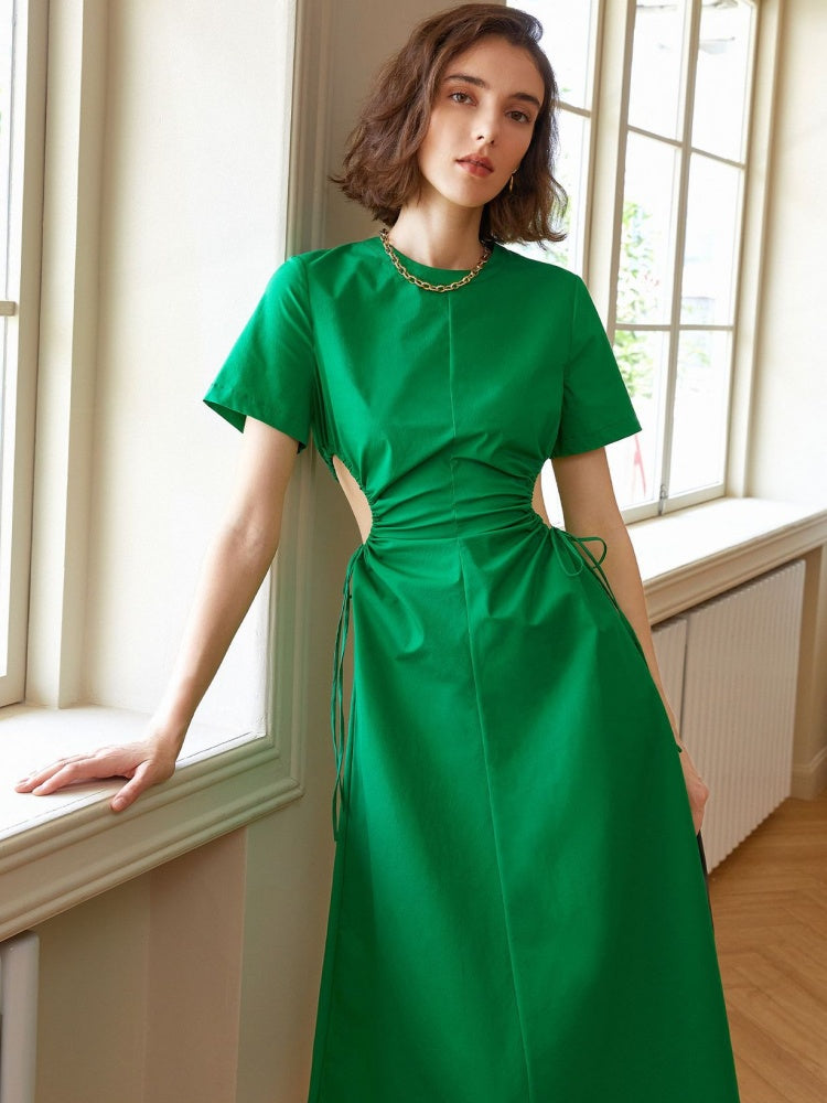 Designer Waist-Defining Midi