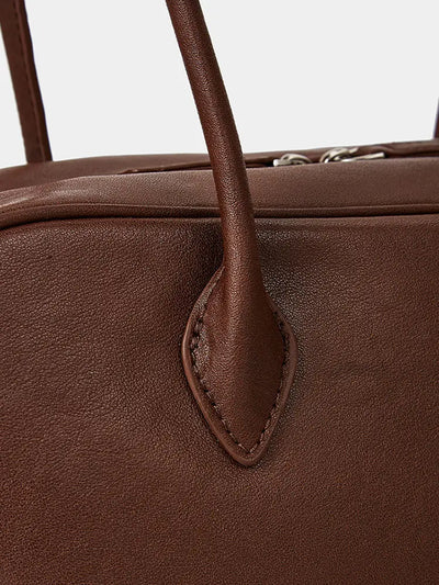 Vegetable-Tanned Leather Box Toast Bag