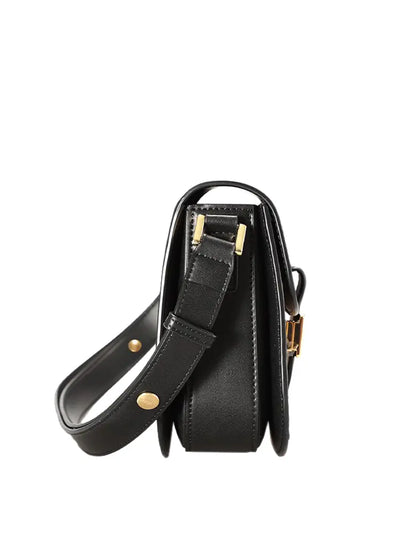 Colorblock Saddle Crossbody Bag