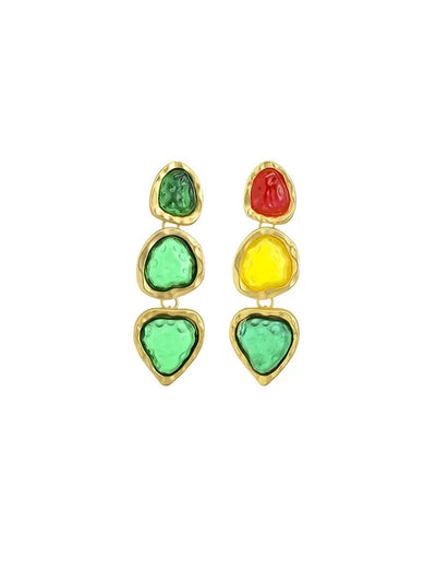 V-Neck Ruched Rhinestone One-Piece Swimsuit