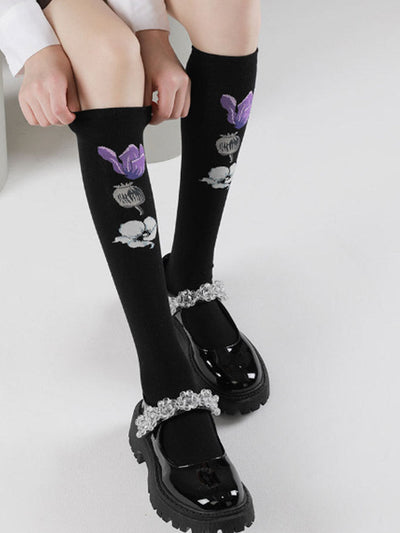 Lolita Style Knee-High Socks