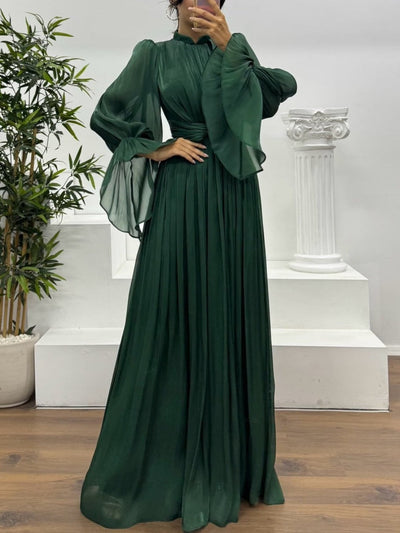 French  Inspired  Waist  Maxi Dress