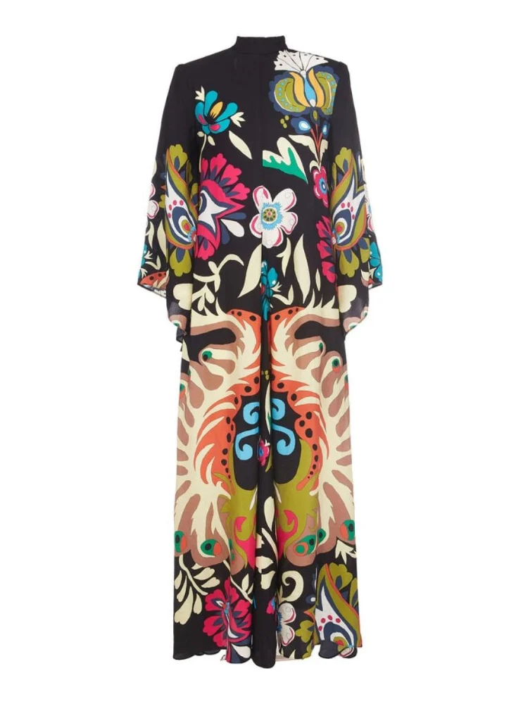 Peacock In Pebbled Sable Dresses