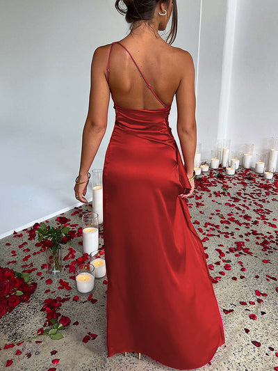 Sleeveless Open Back Slim Maxi Dress