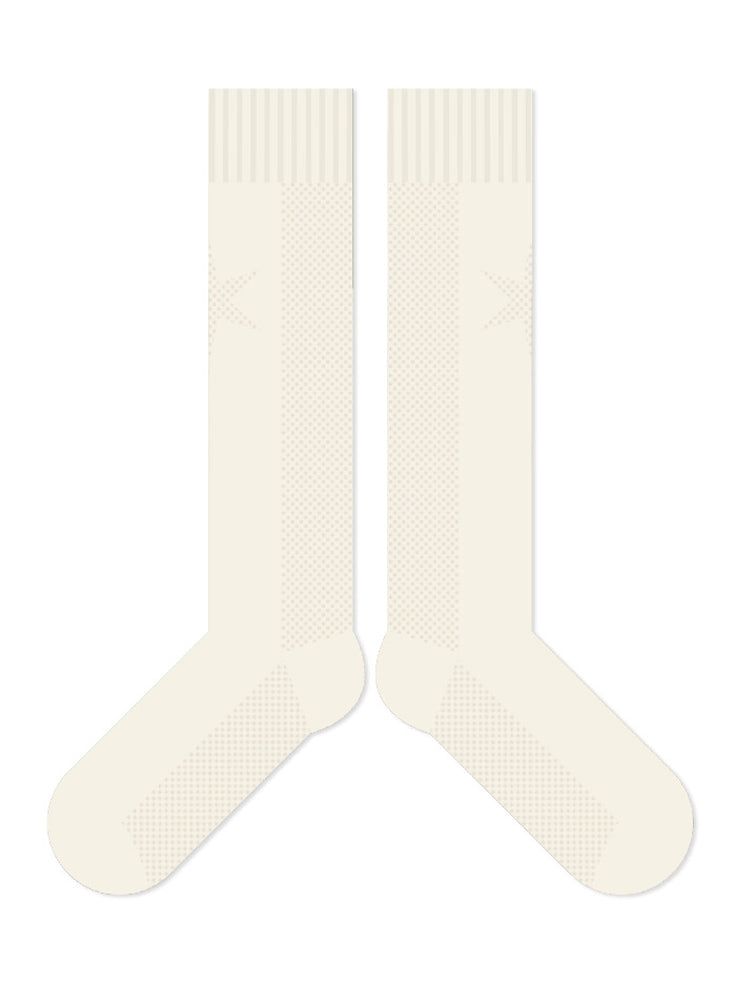 Cartoon Flower Pattern Cotton Socks