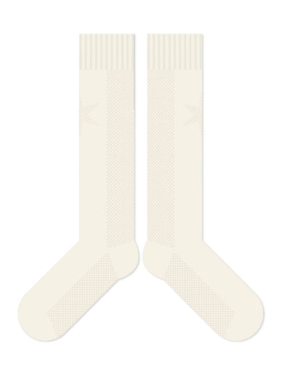 Cartoon Flower Pattern Cotton Socks