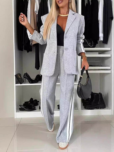 Blazer and Pocket Pants Set