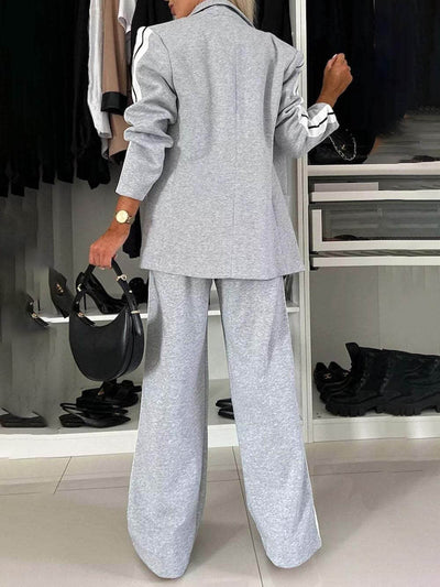 Blazer and Pocket Pants Set