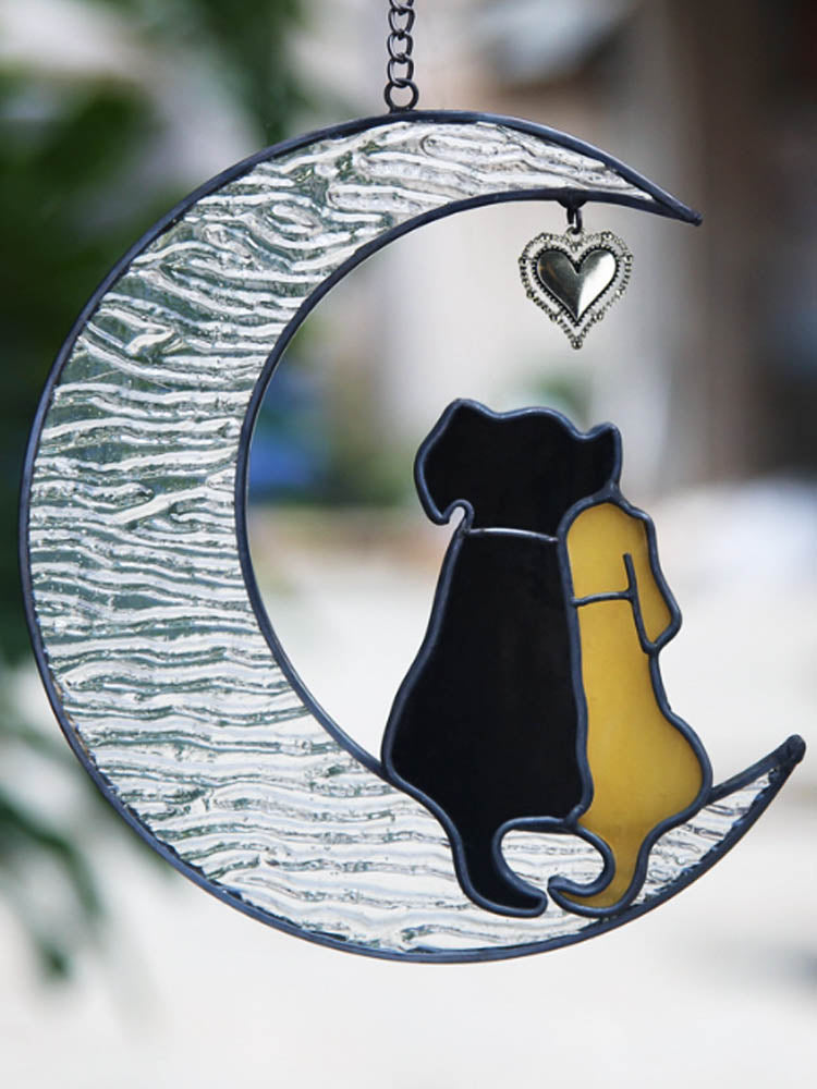 Doggy Couple" Hanging Decoration