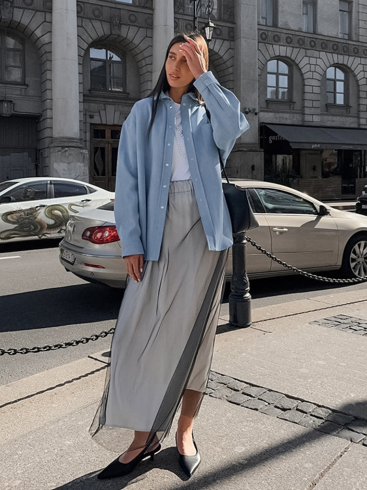 Single-Breasted Dress Shirt