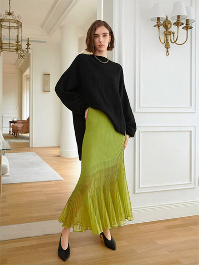 Niche High-Waist Mermaid Skirt