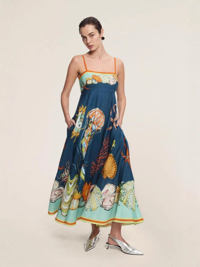 Casual Sleeveless Slip Dress