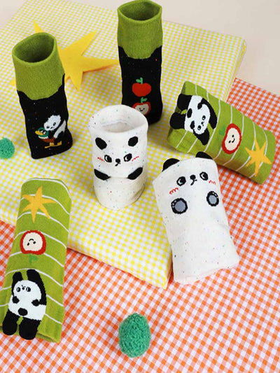 Cartoon Panda Pattern Socks