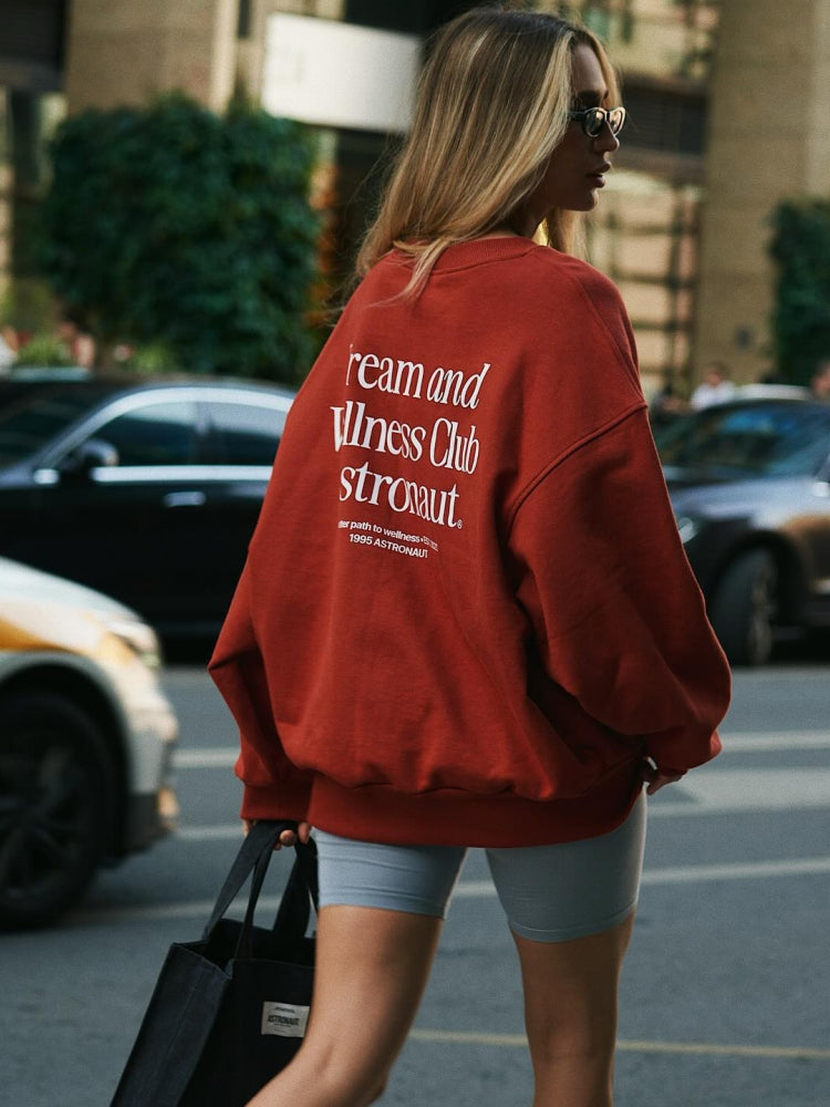 Crewneck Letter Sweatshirt