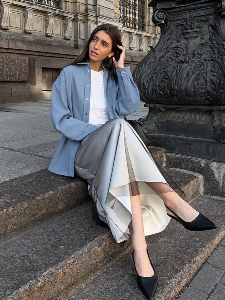 Single-Breasted Dress Shirt