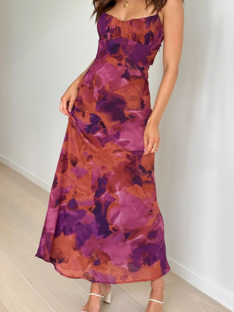 Bohemian Tie-Dye Maxi