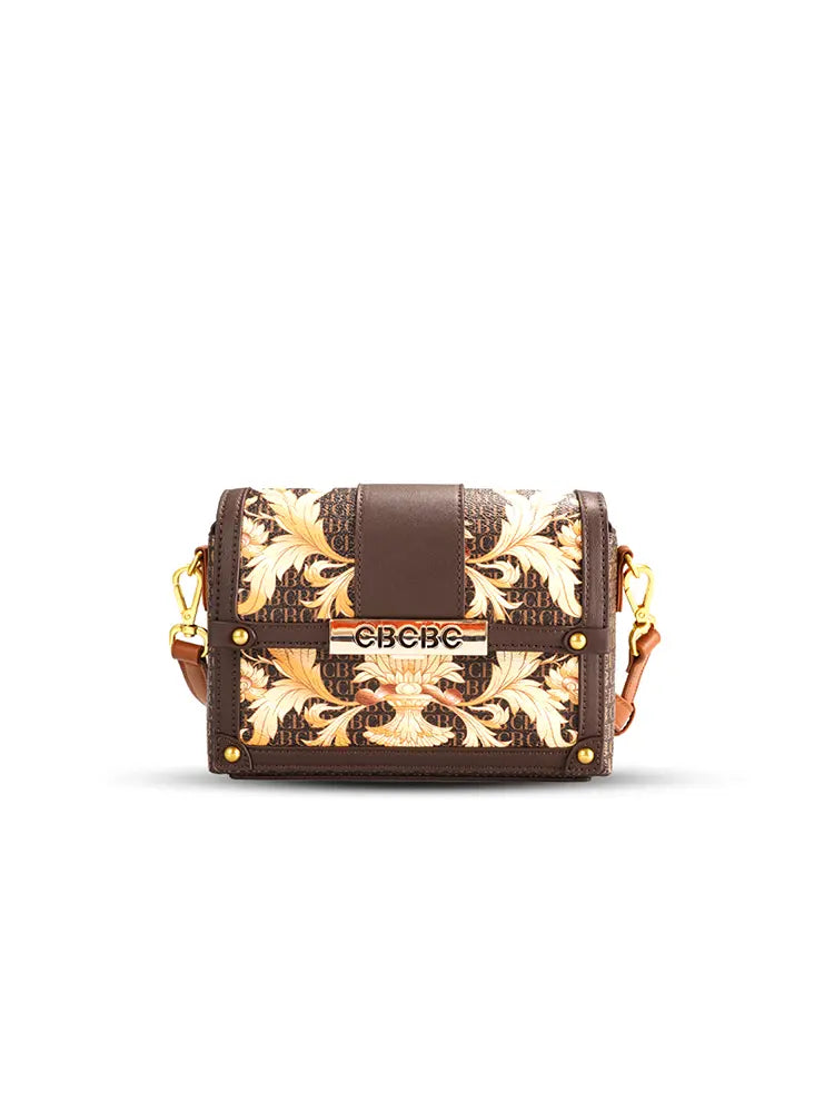 Quilted Stitch Chain Crossbody Shoulder Bag