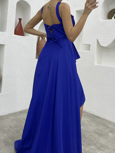 European Sexy Irregular Dress