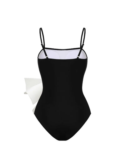 Bow Detail Sweetheart One Piece Swimsuit