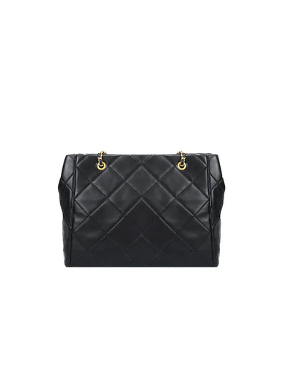 Quilted Chain Crossbody Bag in Chanel-Inspired Style