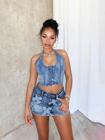 Designer Cross-Stitch Denim