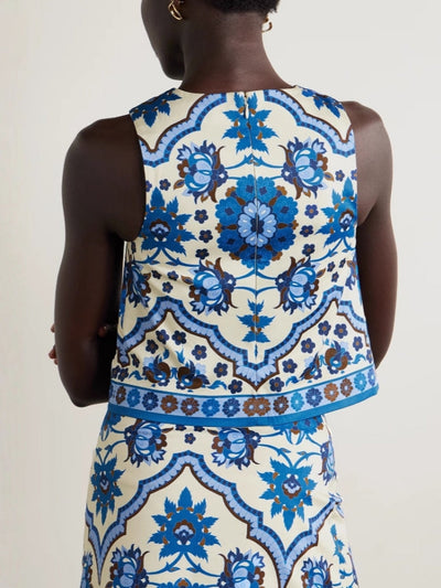 Casual Round Neck Skirt Set