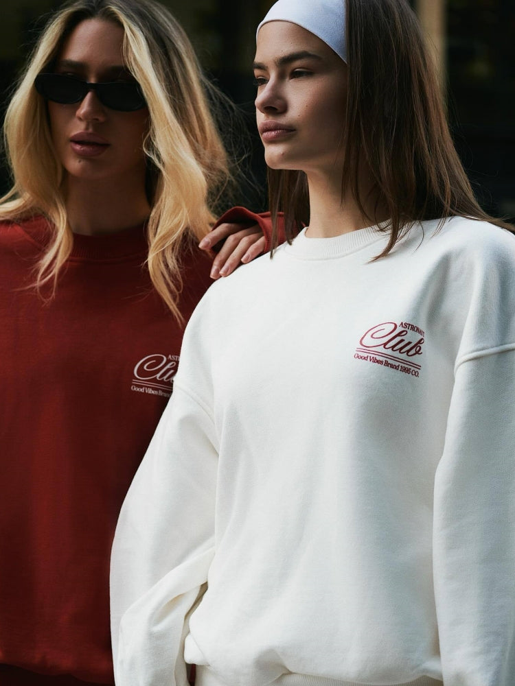 Crewneck Letter Sweatshirt