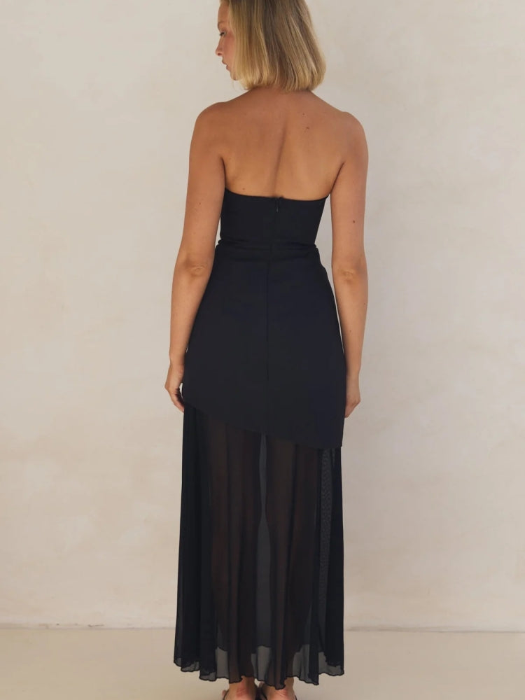 Cutout Panel Bodycon Dress