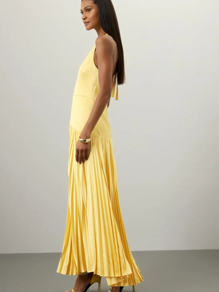 Bohemian Halter Maxi Dress