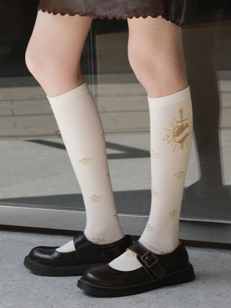 Lolita Style Knee-High Socks