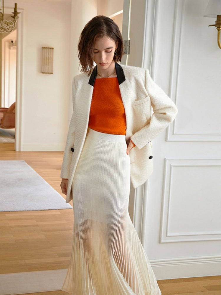 Niche High-Waist Mermaid Skirt