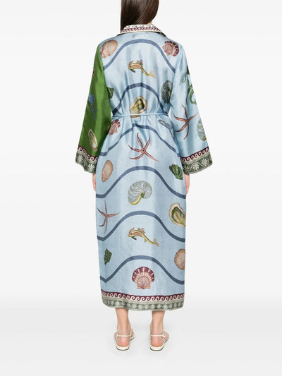 Relaxed Fit Linen Gown