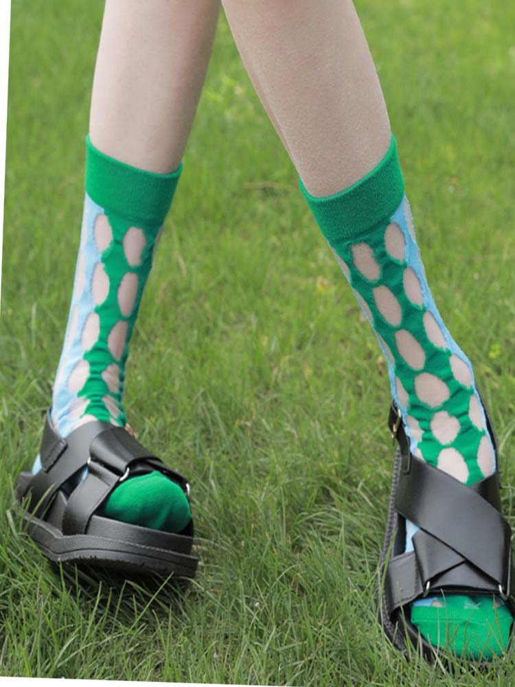 Hollow Out Ultra-Thin Mesh Stockings