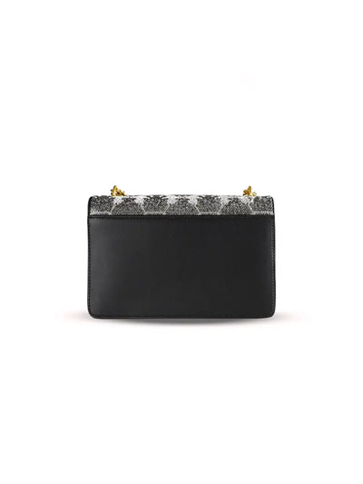 Rhinestone Vintage Style Mini Box Bag