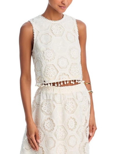 Square Crochet Tank Top & Maxi Skirt