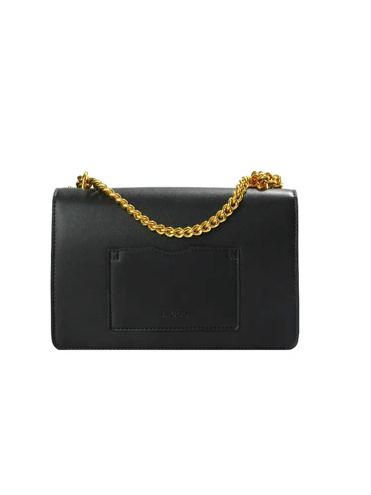 Vintage Studded Chain Crossbody Box Bag