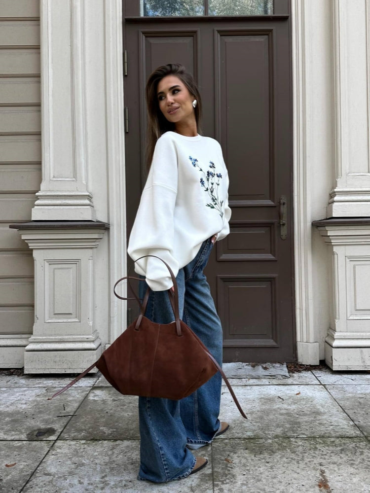 Long Sleeve Knit Pullover