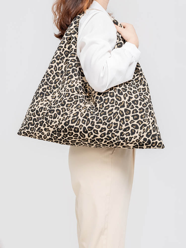 Canvas Triangle Bag - Printed