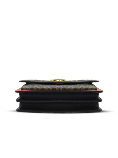 Vintage Studded Chain Crossbody Box Bag